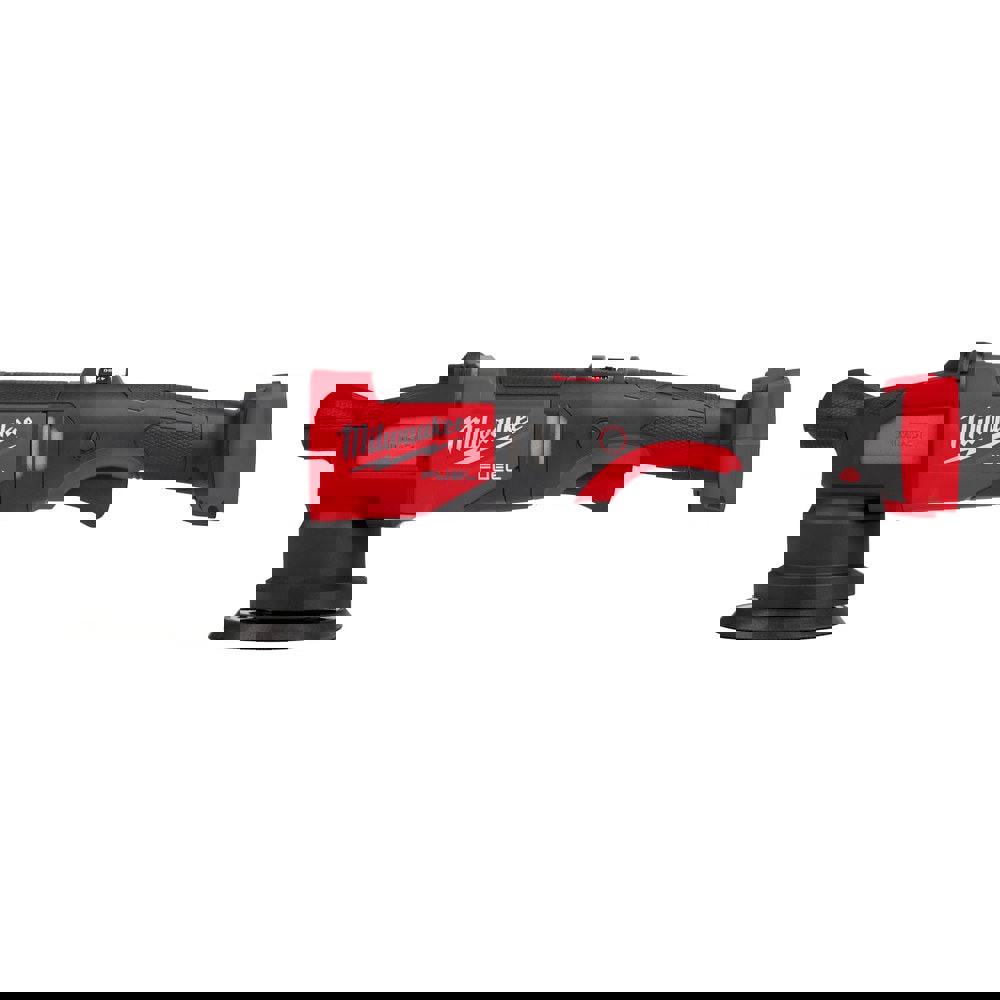 Handheld Buffers & Polishers; Pad Diameter: 5.0000; Handle Type: Soft Grip; Spindle Thread Size: 5/8-11; Reversible: No; Voltage: 18.00; Number Of Batteries: 0; Battery Chemistry: Lithium-ion; Charger Included: No; Includes: (1) M18 FUEL 15mm Dual Action